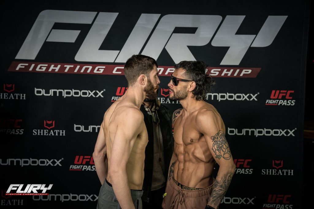 Fury FC 56 Results and FREE prelim and postlim bout replays