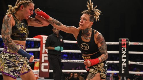 Christine Ferea Wins First-Ever BKFC Women's Flyweight Belt