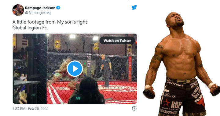 Raja Jackson, Quinton "Rampage" Jackson's son wins second amateur fight