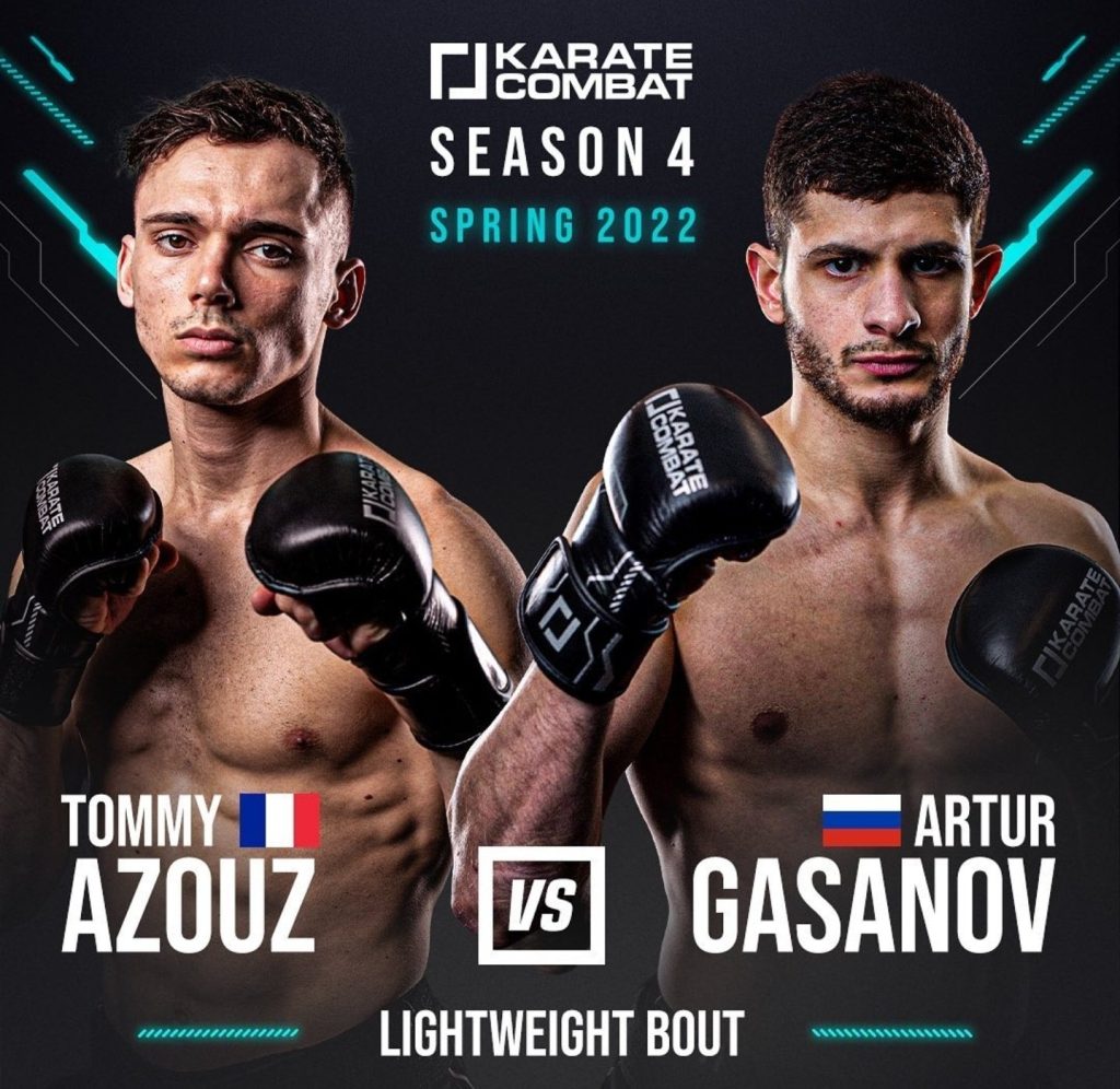 Tommy Azouz and Artur Gasanov booked for Karate Combat season 4