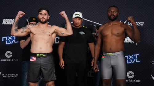 PFL Challenger Series - Week 1 - Weigh-in Results