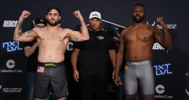 PFL Challenger Series - Week 1 - Weigh-in Results