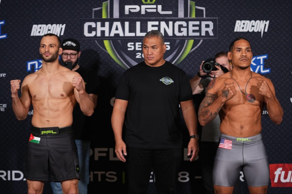 PFL Challenger Series Week 2 weigh-in results