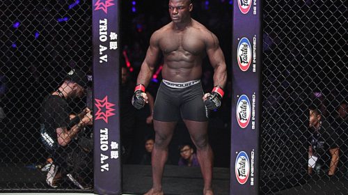 Francis Ngannou and Alain Ngalani