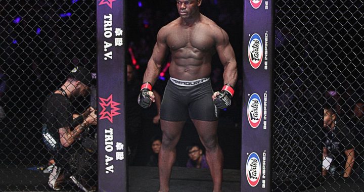 Francis Ngannou and Alain Ngalani