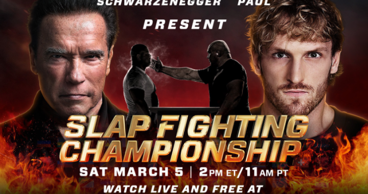 Logan Paul, Arnold Schwarzenegger to present Slap Fighting Championship