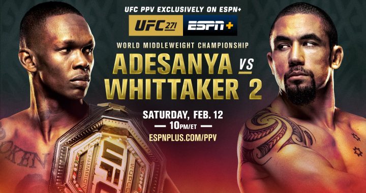 UFC 271 results - Adesanya vs. Whittaker 2