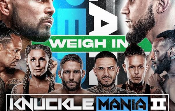 KnuckleMania 2 weigh-in