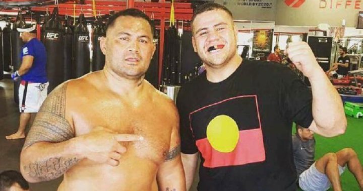 Tai Tuivasa and Mark Hunt