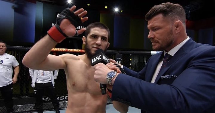 Islam Makhachev dominates and finishes Bobby Green at UFC Vegas 49