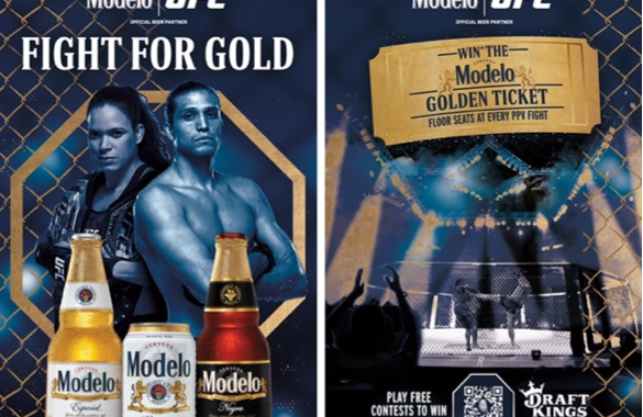 Modelo Rewards UFC's Biggest Fans With Unprecedented Access Year-Long to Premier Fight Nights