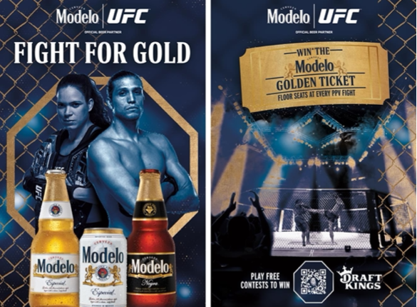 Modelo Rewards UFC's Biggest Fans With Unprecedented Access Year-Long to Premier Fight Nights