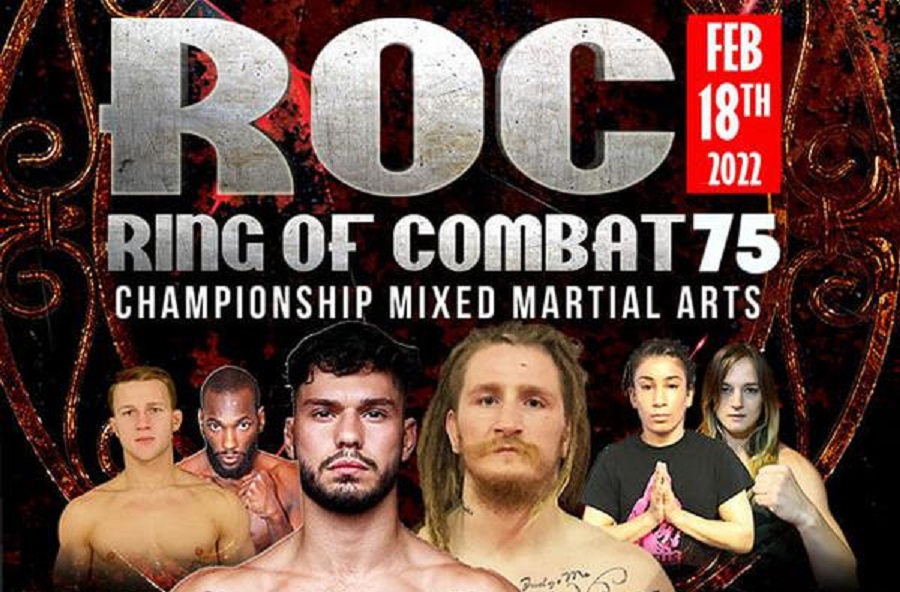 Watch Ring of Combat 75 Dennis Buzukja v Highlight Rohler 2/18/22