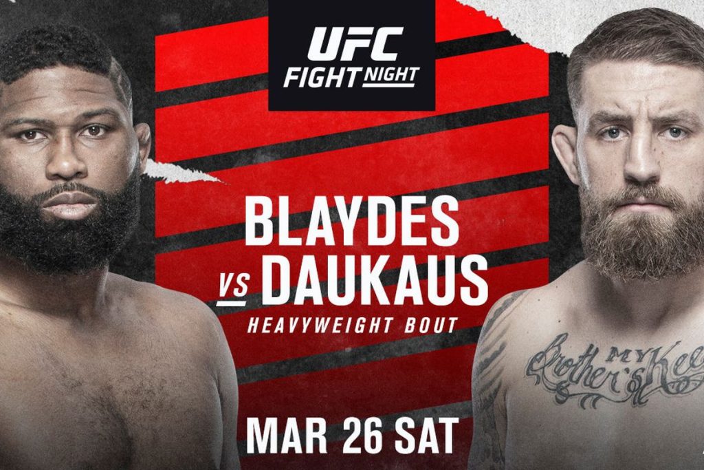 UFC Columbus Results - Blaydes vs. Daukaus