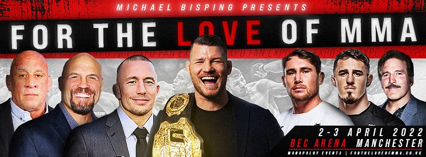 For the Love of MMA Event takes place April 2-3, 2022