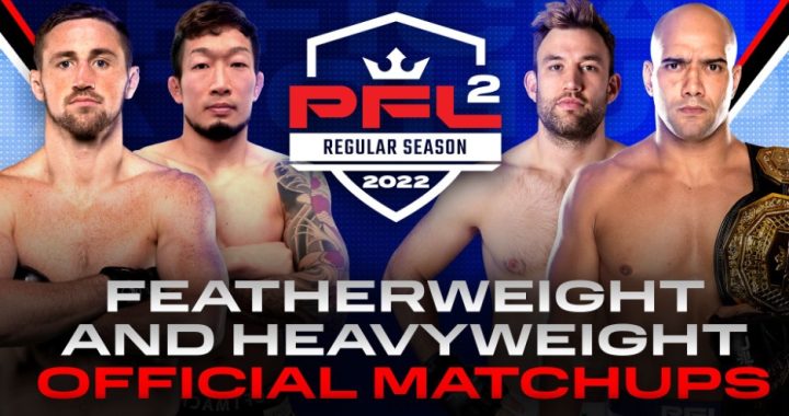 2021 PFL Heavyweight Champion Bruno Cappelozza and Stuart Austin headline PFL 2