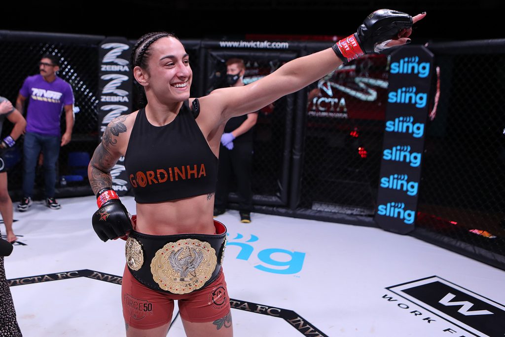 Invicta FC 47 : Ducote vs. Zappitella stawweight title bout headlines