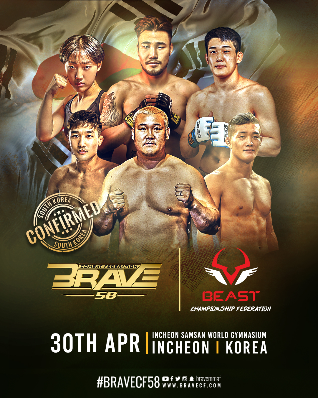 Four Korean Fighters To Watch Out For At BRAVE CF 58