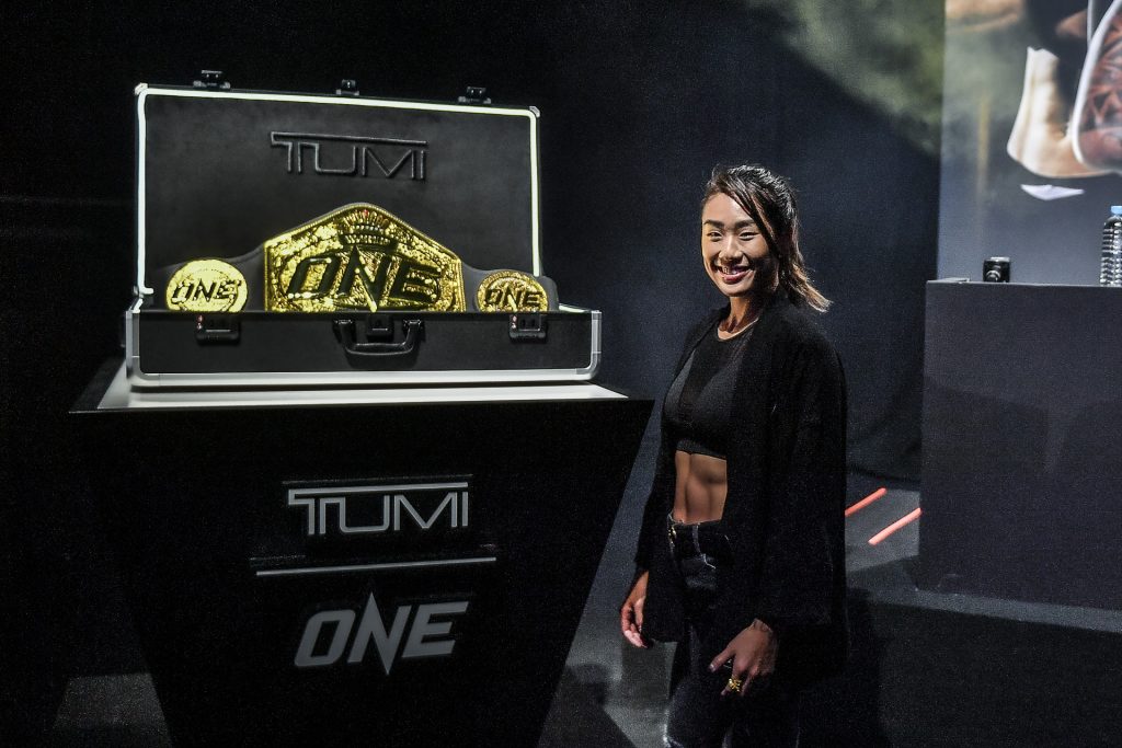 ONE Championship Unveils New ONE World Title Belt and TUMI Partnership at ONE X Press Conference