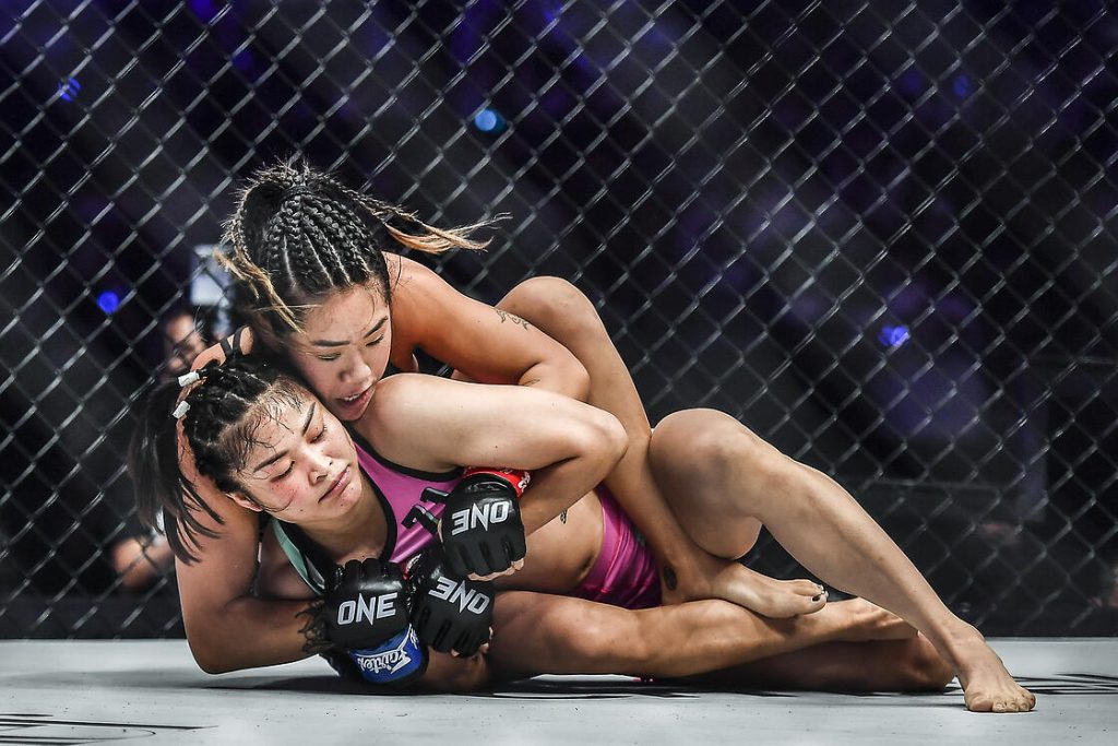Angela Lee Submits Stamp Fairtex in Round Two to Retain ONE Women’s Atomweight World Title