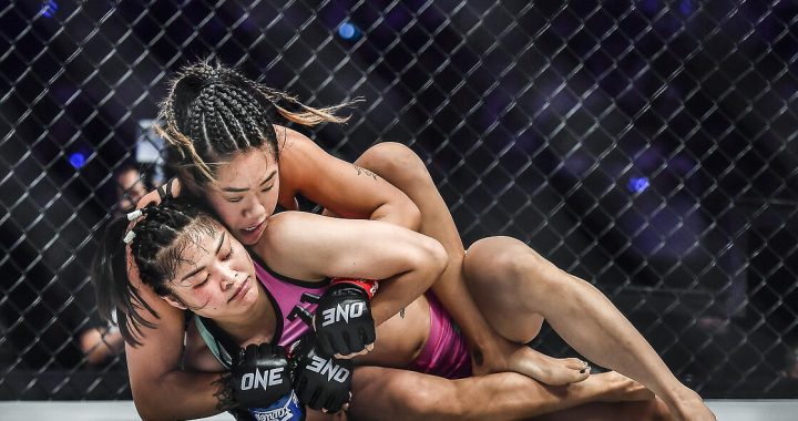 Angela Lee Submits Stamp Fairtex in Round Two to Retain ONE Women’s Atomweight World Title