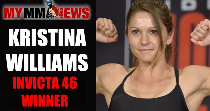 Kristina Williams "working really hard" for UFC contract after Invicta FC 46 win