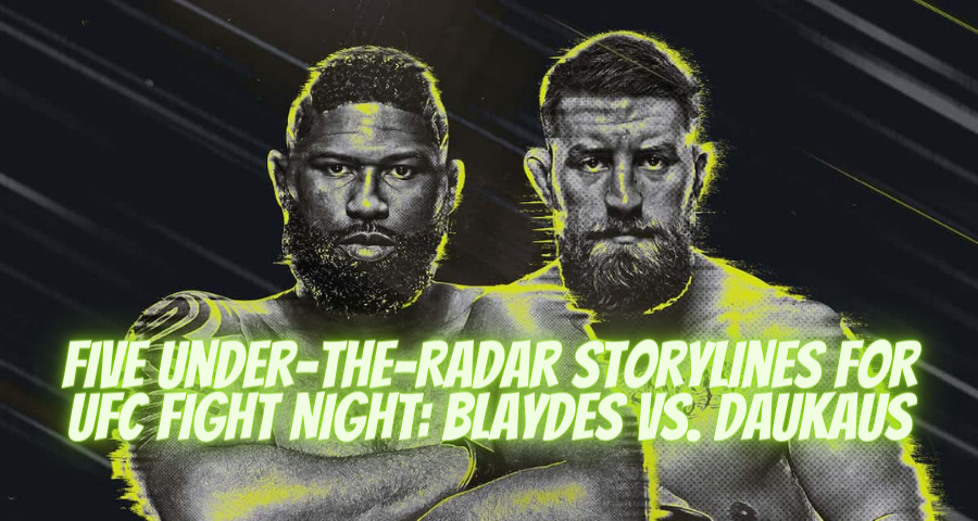 Blaydes vs Daukaus, UFC Columbus