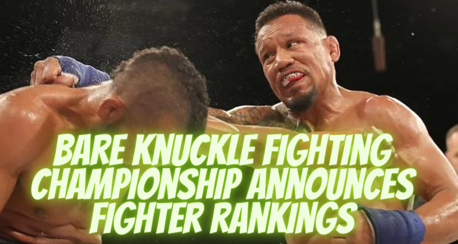 Bare Knuckle Fighting Championship announces fighter rankings, first list revealed
