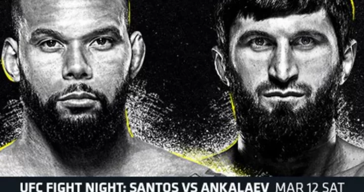 UFC Vegas 50 results - Santos vs. Ankalaev