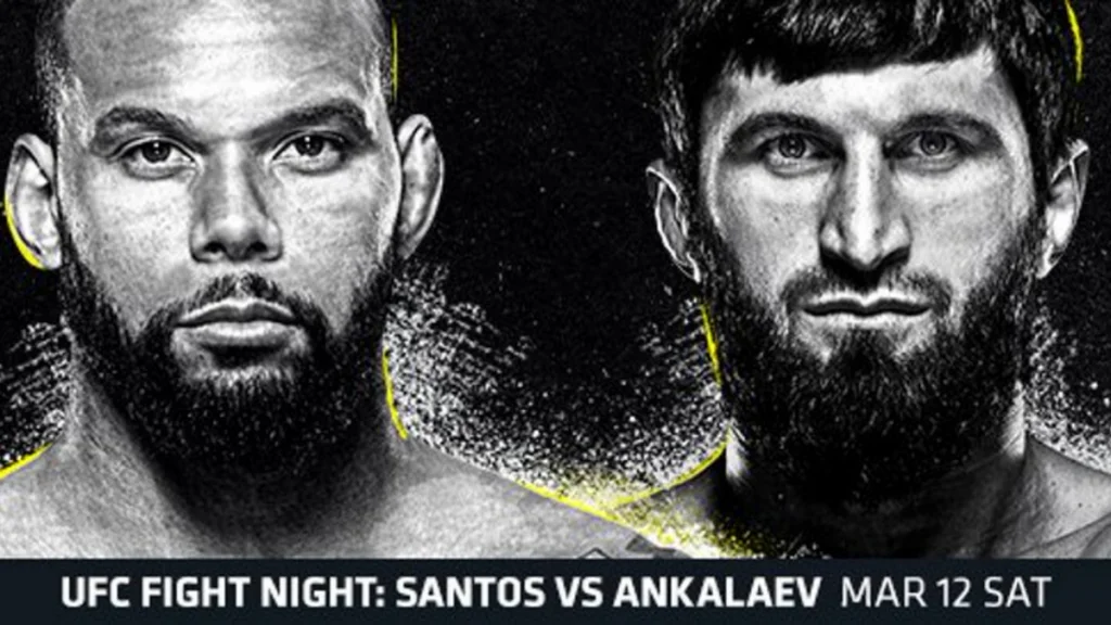 UFC Vegas 50 results - Santos vs. Ankalaev