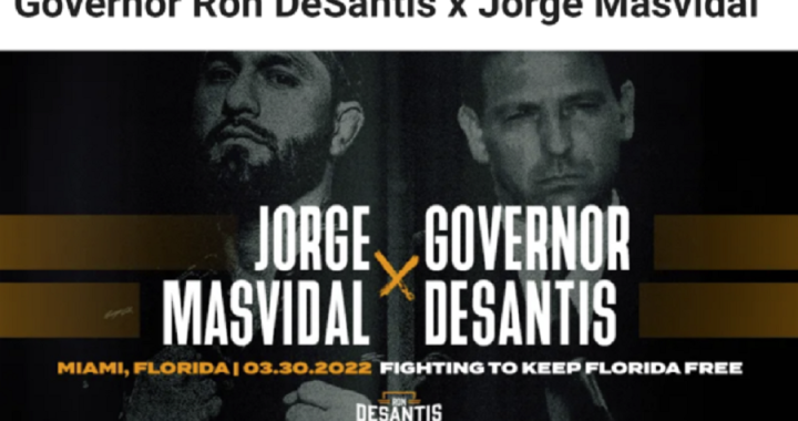 Gov. Ron DeSantis hosting VIP event with Jorge Masvidal tonight in Miami