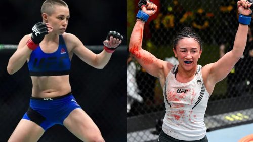 Rose Namajunas vs Carla Esparza II to co-main UFC 274