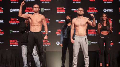 Bellator 276 weigh-in results - Borics vs. Burnell