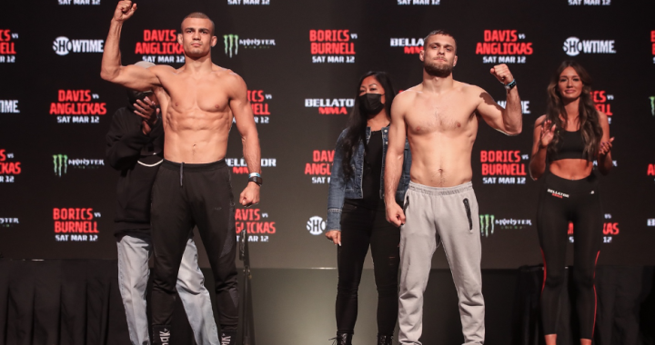 Bellator 276 weigh-in results - Borics vs. Burnell