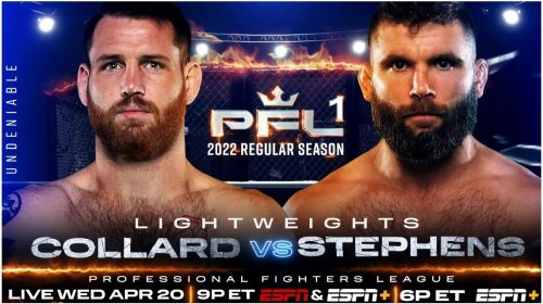PFL 1 results - Collard vs. Stephens