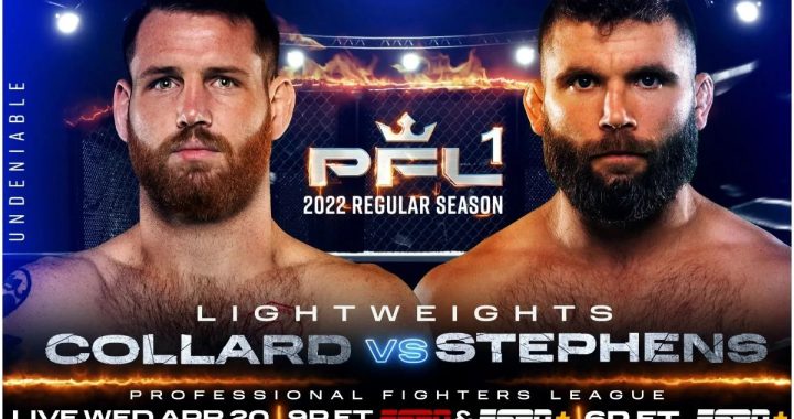 PFL 1 results - Collard vs. Stephens