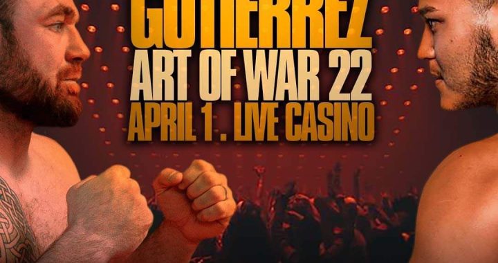 Art of War Cage Fighting - AOW 22 results - Brady vs. Gutierrez