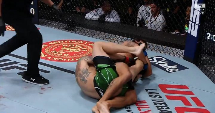 Claudio Puelles secures kneebar finish over Clay Guida at UFC Vegas 52