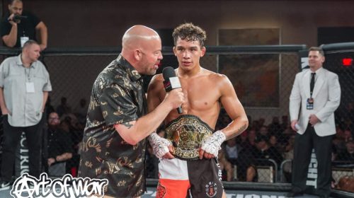 Christian Bobe, AOW 23, Art of War Cage Fighting, Bob Meloni