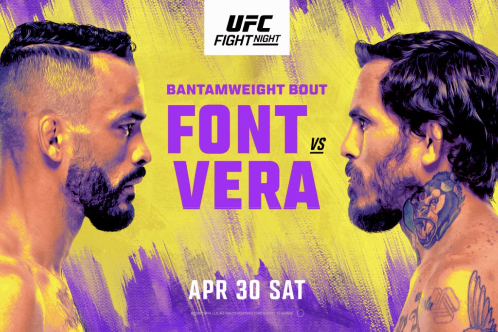 UFC Vegas 53 results - Font vs. Vera