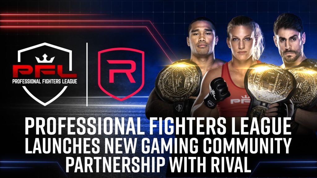PFL launches gaming community partnership with RIVAL