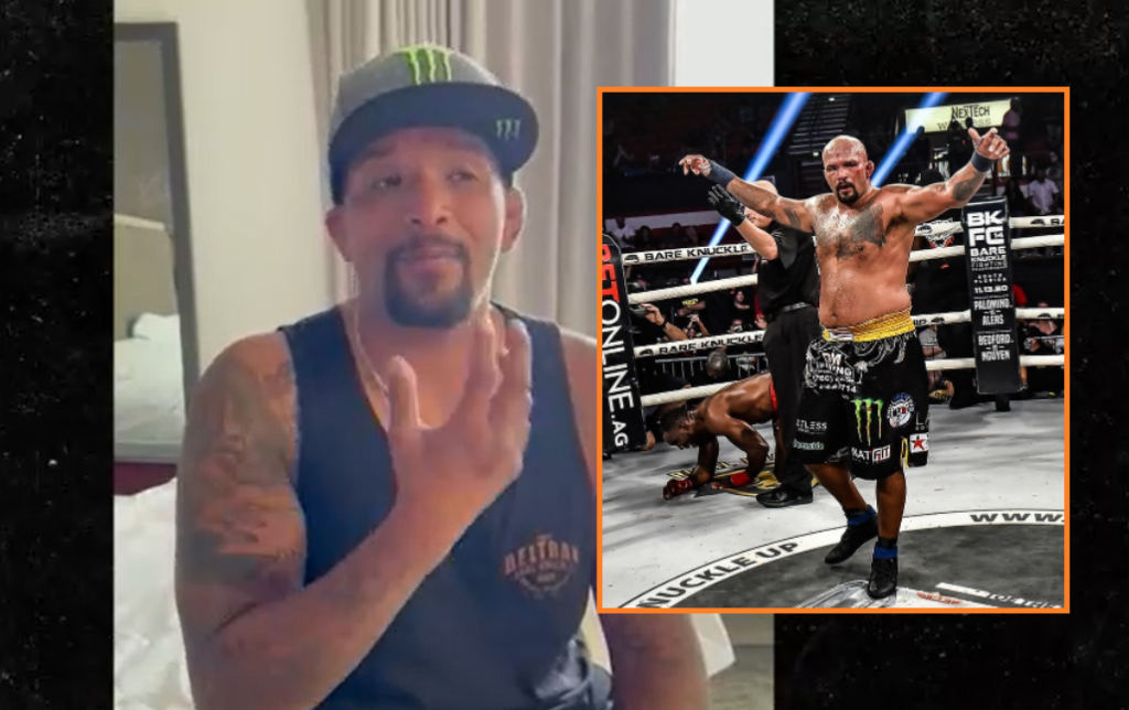 Joey Beltran chokes on food during fight day breakfast, BKFC boss saves life