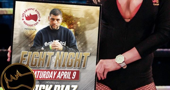 Spearmint Rhino Manhattan to host Nick Diaz for UFC 273