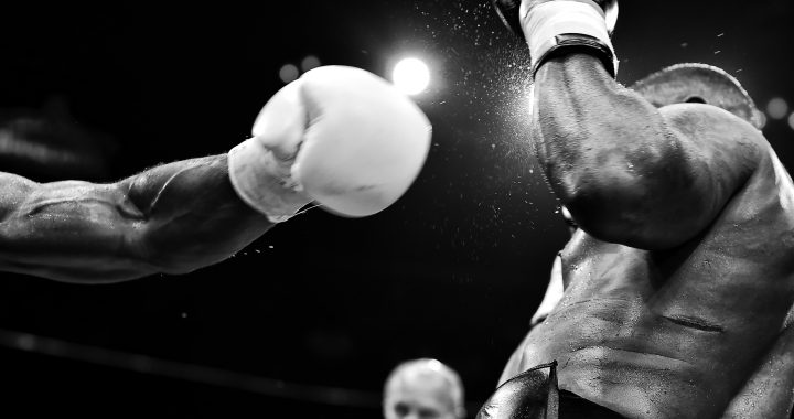 UFC fighters train very intensely