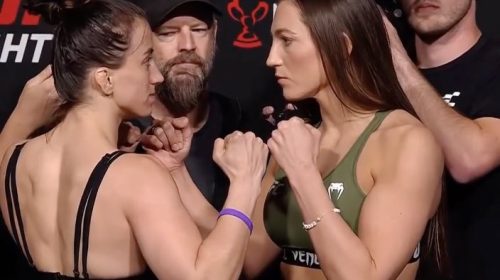 Maycee Barber grinds out unanimous decision victory against Montana De La Rosa