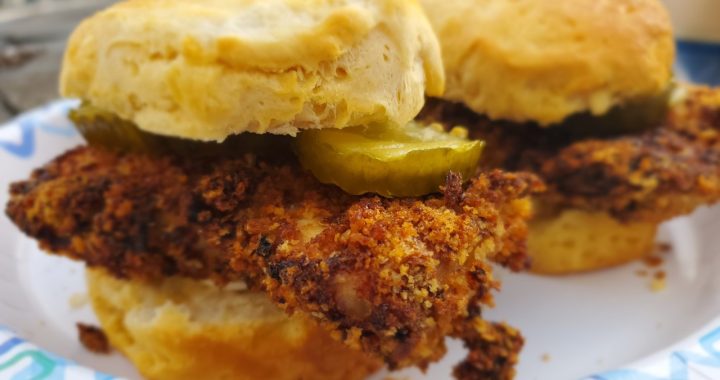 #ChickenWars - Pickle Brined Chicken Sandwich - Fight Night Feasts