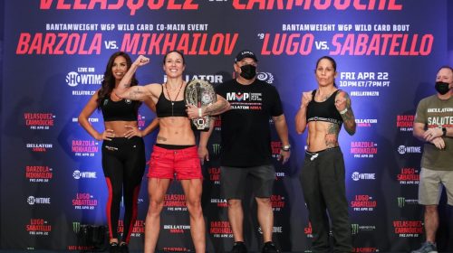 Bellator 278 weigh-in results - Velasquez vs. Carmouche