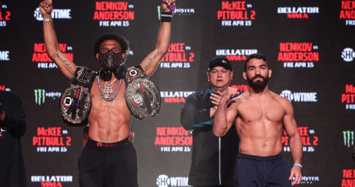 Bellator 277 Weigh-in Results - McKee vs. Pitbull