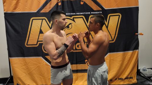 AOW 23 Weigh-in Results, Matt Turnbull, Federico Vento