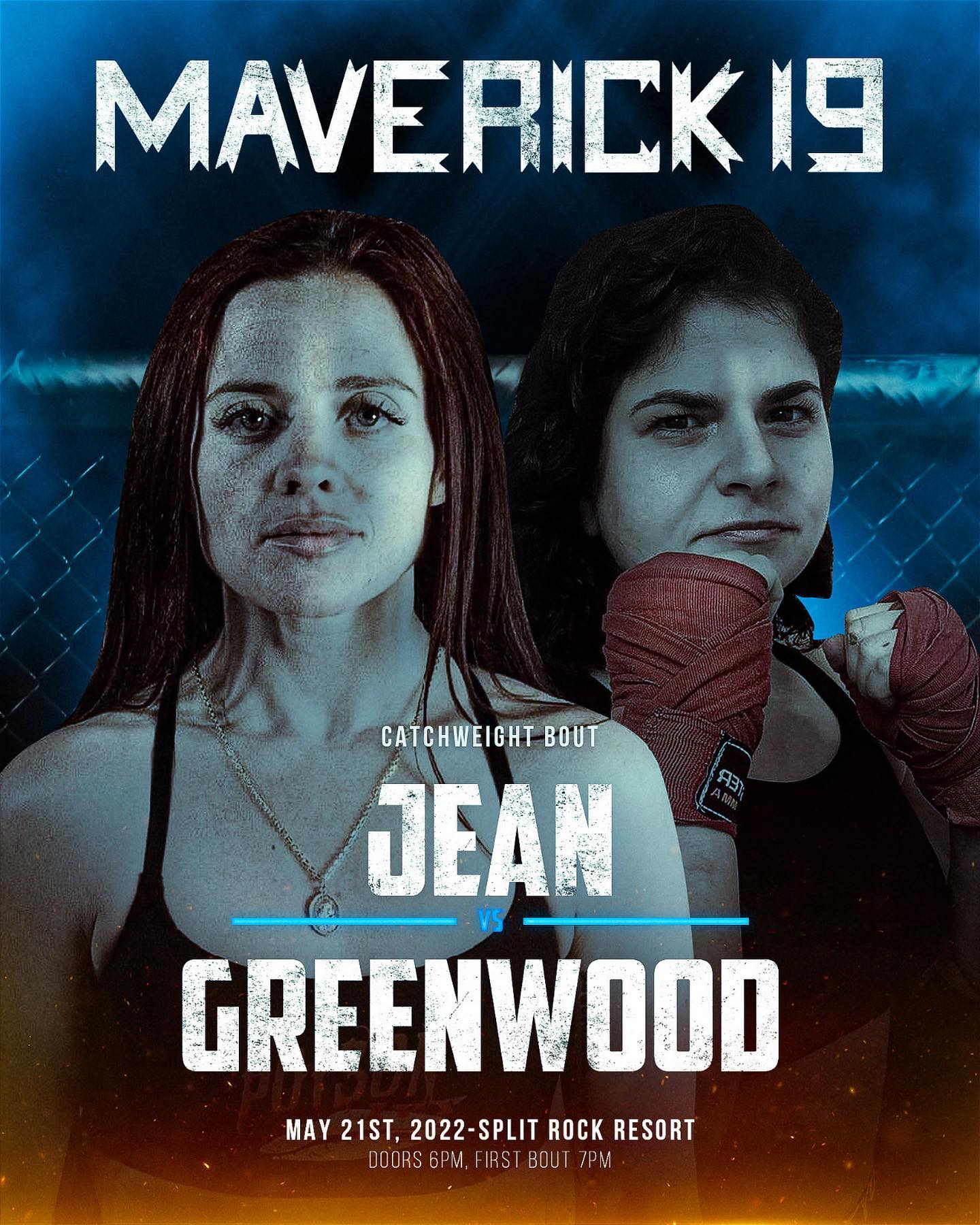 Rachel Greenwood, Marissa Vanglahn, Maverick MMA, Maverick 19